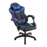 Scaun de Gaming, Tron Thrones, Negru-Albastru, BOC-734 - imagine 5