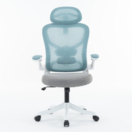 Scaun de Birou, WF-005, Albastru-Gri