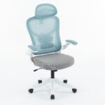 Scaun de Birou, WF-005, Albastru-Gri - imagine 14