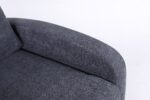 Fotoliu Recliner Premium, Confort Maxim, Design Elegant, Gri Inchis - imagine 20