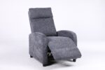 Fotoliu Recliner Premium, Confort Maxim, Design Elegant, Gri Inchis - imagine 3