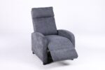Fotoliu Recliner Premium, Confort Maxim, Design Elegant, Gri Inchis - imagine 4