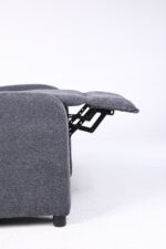 Fotoliu Recliner Premium, Confort Maxim, Design Elegant, Gri Inchis - imagine 7