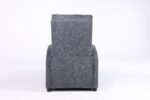 Fotoliu Recliner Premium, Confort Maxim, Design Elegant, Gri Inchis - imagine 12
