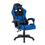 Scaun de Gaming, Tron Thrones, Albastru-Negru BOC-730
