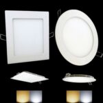Spot LED 3W Slim Patrat Alb Natural - imagine 2