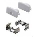 Profil Aluminiu Aplicat Dispersor Mat 1M 12.4MM - imagine 3
