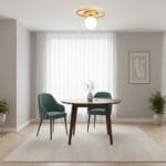 Aplica 1 Glob Mat Soclu E27 Aurie LZ339-1 - imagine 2