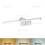 Aplica Baie LED 25W 3 Functii Mobila Alba