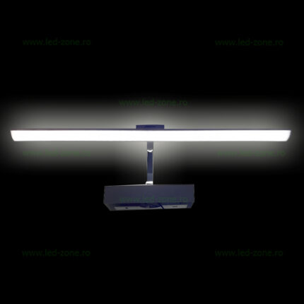 Aplica Baie LED 25W 3 Functii Mobila Neagra