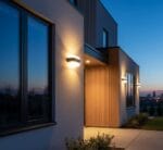 Aplica LED 12W Exterior Neagra LZ102 - imagine 2