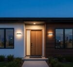 Aplica LED 12W Exterior Neagra LZ102 - imagine 3