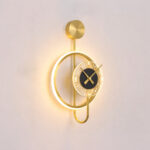 Aplica LED 18W cu Ceas Aurie LZ22106 - imagine 2