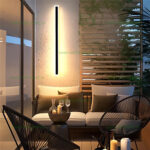 Aplica LED Exterior Negru 100cm LZ904