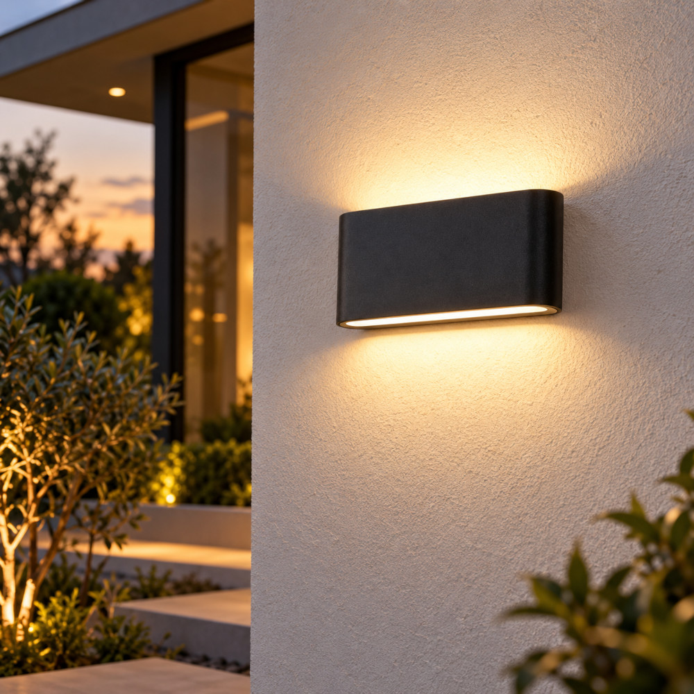 Aplica LED 24W Exterior Neagra LZ75921 3 Aplica LED 24W Exterior Neagra LZ75921 - imagine 3