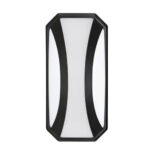 Aplica LED 24W Exterior Neagra Tango