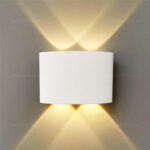 Aplica LED 2x2W Exterior Alb LZ2056-4