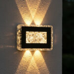 Aplica LED 6W Exterior Neagra LZ112-4