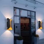 Aplica LED 2x3W Exterior Auriu LZ75811 - imagine 5