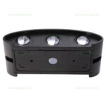 Aplica LED 2x3W Exterior Negru LZ2056-6 RGB Dinamic - imagine 3