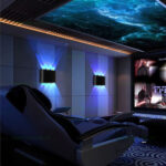 Aplica LED 2x6W Exterior Negru RGB Telecomanda LZ813-6 - imagine 4