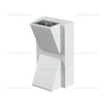 Aplica LED 2x5W Exterior Alba LZ1766 - imagine 2