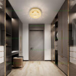 Aplica LED 40W Auriu 3 Functii Cristal LZ1108-300Y