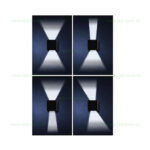 Aplica LED 4W Exterior Diverse Culori - imagine 6