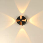 Aplica LED 4W Exterior Negru DS-XS04