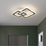 Lustra LED 48W Neagra 3 Functii LZ8166