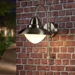 Aplica LED Exterior E27 Senzor SIDNEY