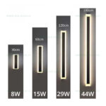 Aplica LED Exterior Negru 150cm LZ904 - imagine 4