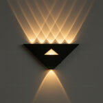 Aplica LED 8W Exterior Negru DS-YC05