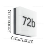 Aplica LED 8W Exterior Senzor CORNALE - imagine 4