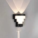 Aplica LED 9W Exterior Neagra LZ306-2