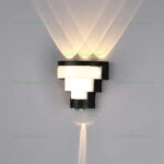 Aplica LED 9W Exterior Neagra LZ306-3