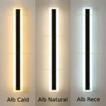 Aplica LED Exterior Negru 60cm LZ904 - imagine 9