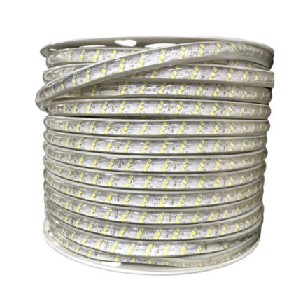 Banda LED 2835 276 SMD/ML Furtun Silicon 220V Lupa Rola 50m
