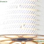 Banda LED 2835 368 SMD/ML Furtun Silicon 220V