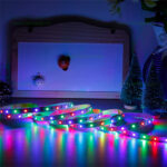 Kit Banda LED 5050 Rola 6m RGB Interior Telecomanda - imagine 3
