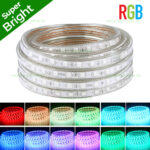 Banda LED 5050 60 SMD/ML RGB 220V Super Bright