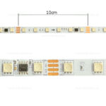 Banda LED 5050 60 SMD/ML RGB Interior Digitala 24V Rola 10m - imagine 2