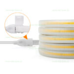 Banda LED COB 220V Slim Silicon Transparent - imagine 5