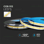 Banda LED COB 512 LED/ML Interior 24V - imagine 2