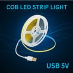 Banda LED COB 300LED/ML Interior 5V USB