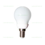 Bec LED E14 3W Glob Mat Ceramica G45