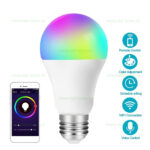 Bec LED E27 9W Glob RGBWW Smart Tuya - imagine 3