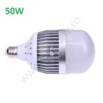 Bec LED E27 50W Iluminat Industrial Aluminiu - imagine 2