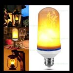 Bec LED E27 3W Efect Flacara