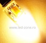 Bec LED G4 3W COB Silicon 12V - imagine 2
